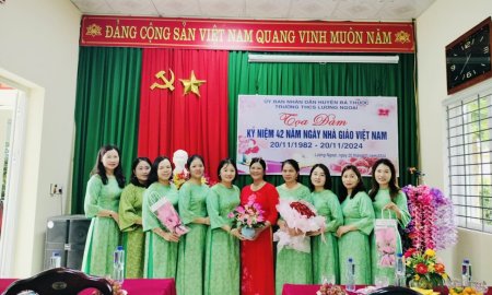 CÁC NHÀ TRƯỜNG TRÊN ĐỊA BÀN XÃ TỔ CHỨC TỌA ĐÀM 42 NĂM NGÀY NHÀ GIÁO VIỆT NAM