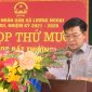 Hội đồng nhân dân xã Lương Ngoại tổ chức kỳ họp thứ Mười (Kỳ họp bất thường) khóa XXII, nhiệm kỳ 2021 -2026